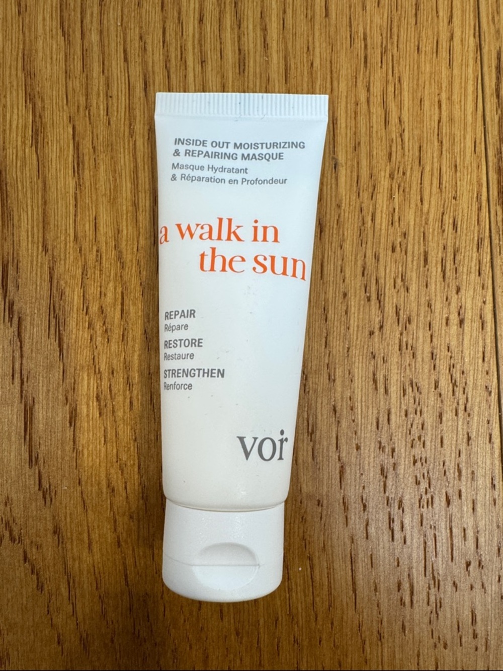 Voir Haircare A Walk in the Sun: Inside Out Moisturizing & Repairing Masque